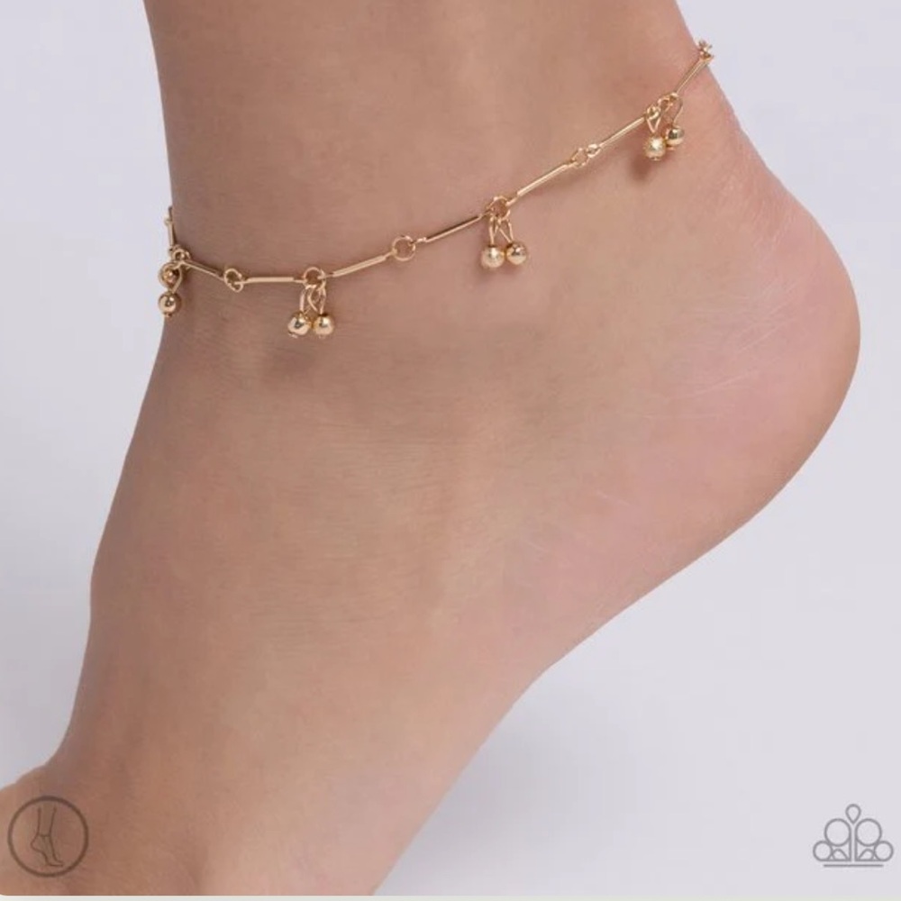 😃🙌😃 “A SMILE A MINUTE” GOLD ANKLET ~ PAPARAZZI❗️ 😃🙌😃